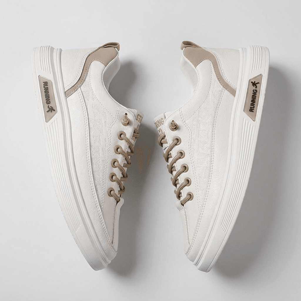 Daily Low in Ivory / Tan, top-down view