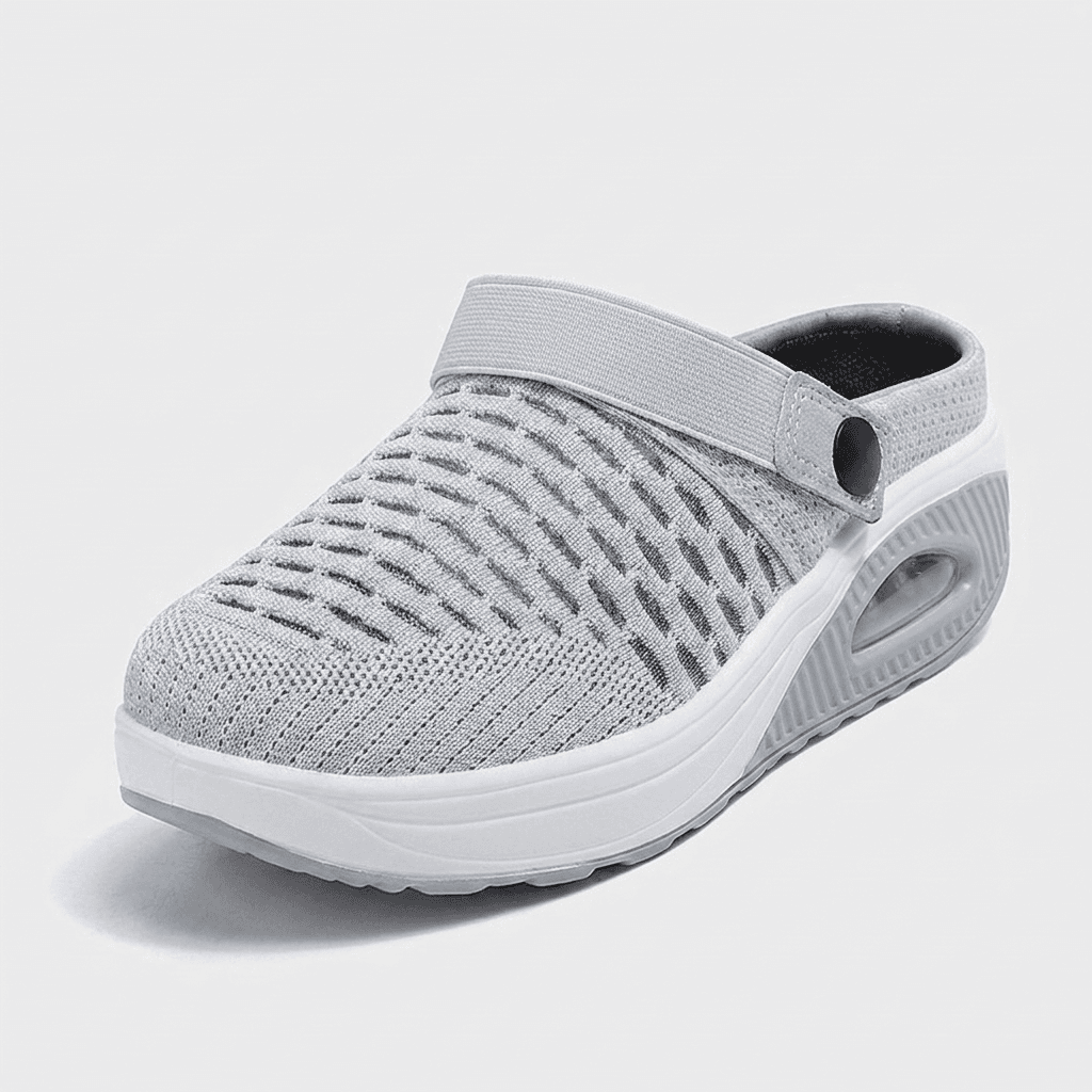 Slide Air in Fog Knit, front view